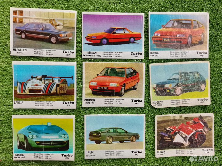 Вкладыши turbo