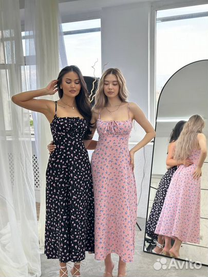 Вечернее летнее платье