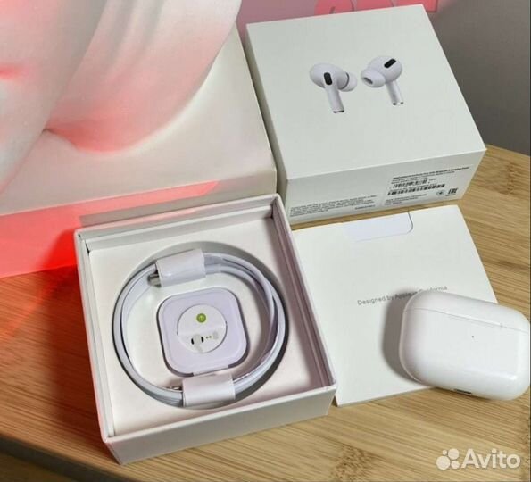 Беспроводные наушники apple airpods pro