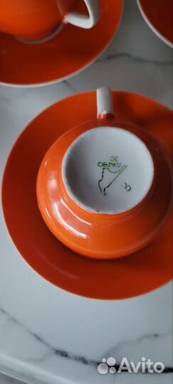 Набор кофейный посуды СССР