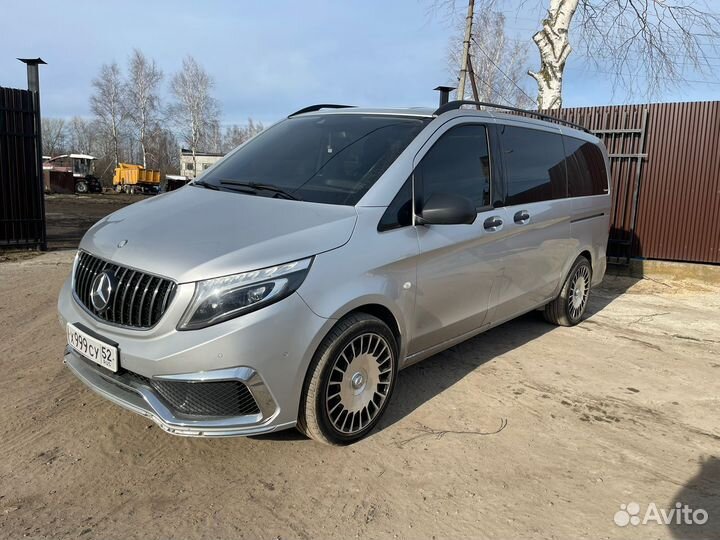 Аренда mercedes V класс с водителем