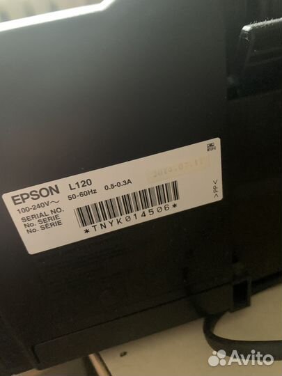 Цветной принтер Epson L120