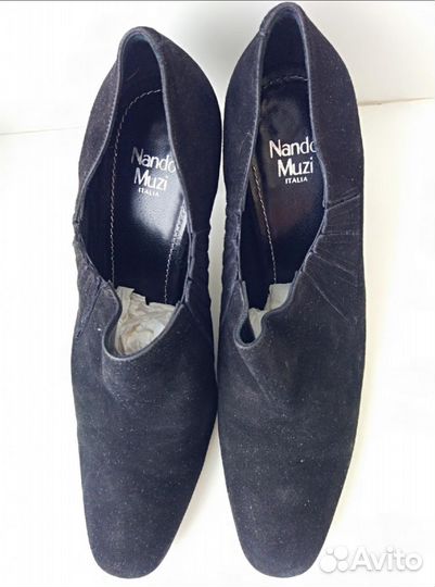 Ботильоны 100 замша Nando Muzi 39 р Италия