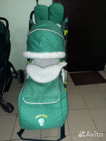 Санки-коляска