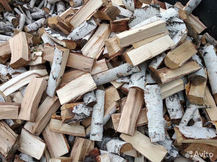 Дрова березовые колотые