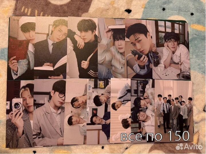 Ateez 2024 Season's Greetings карты наполнение