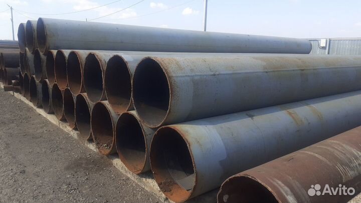 Трубы бу 630*9-10 из под газа