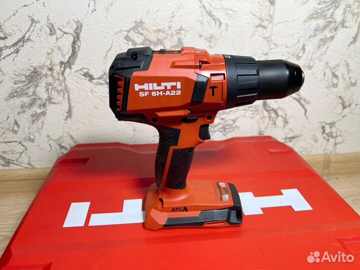 Новый аккумуляторный шуруповерт hilti sf6h-a22