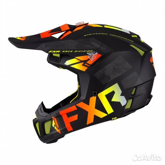 Шлем FXR Clutch Evo LE Inferno, M