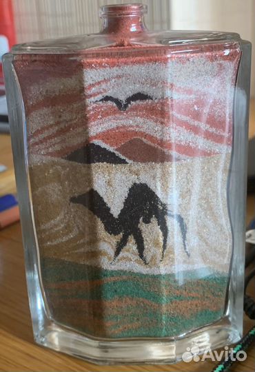 Бутылка с песком из Египта