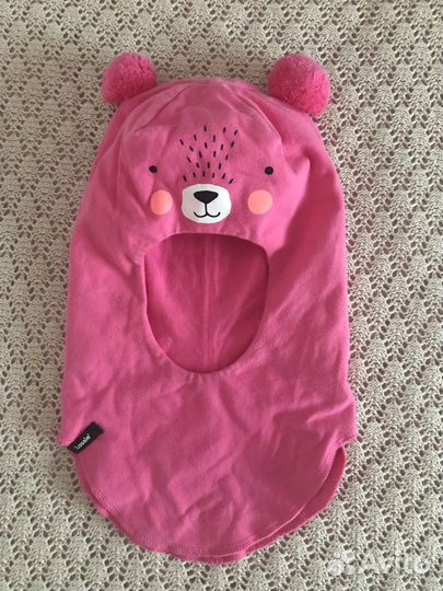 Шапка шлем lassie для девочки 46-48 весна- лето