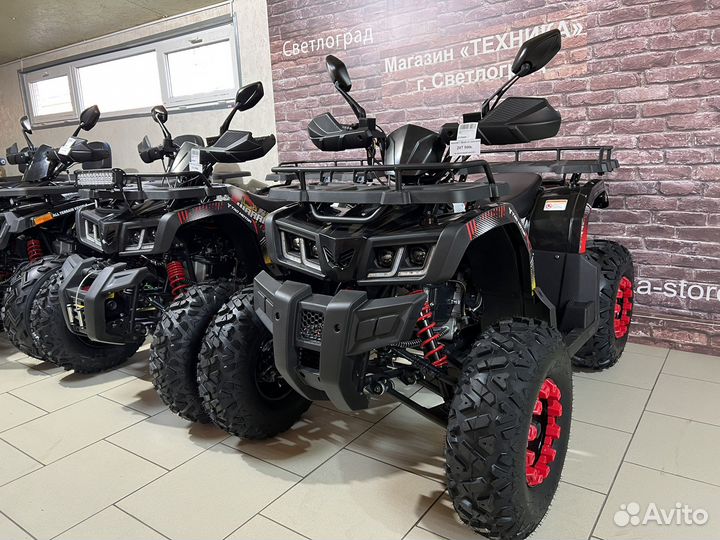 Квадроцикл Warrior 200 Lux Black (2023г)