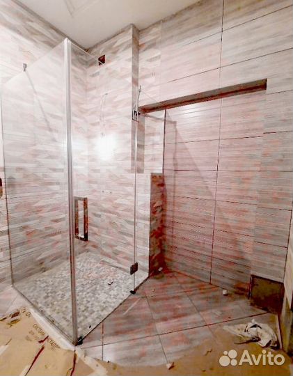 Душевая перегородка из стекла