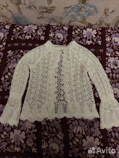 Кружевное болеро для девочки