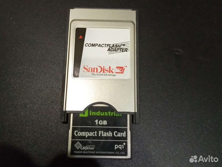 Адаптер для карт compact flash в pcmcia