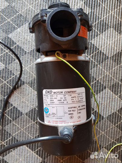 Электромотор с водяной помпой