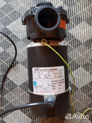 Электромотор с водяной помпой