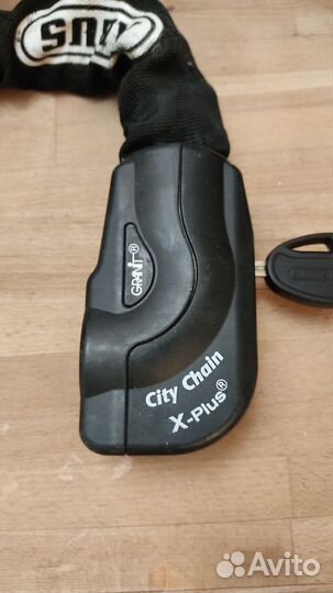 Цепь с замком Abus Granit Citychain X-Plus