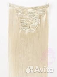 Волосы на заколках в ассортименте