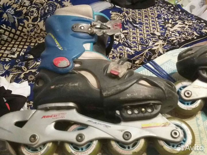 Роликовые коньки детские раздвижные