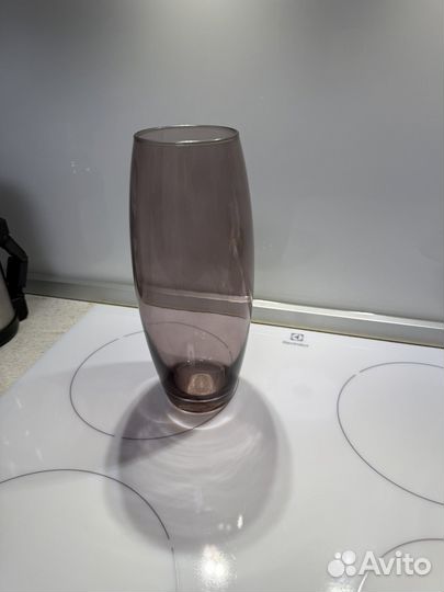 Ваза IKEA Мунтлиш, черный, 25см