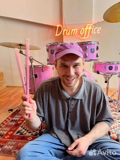 Для девушки барабаны комплект ударная установка