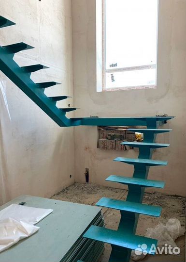 Лестницы прямые под ключ