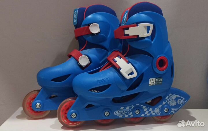 Роликовые коньки детские с защитой