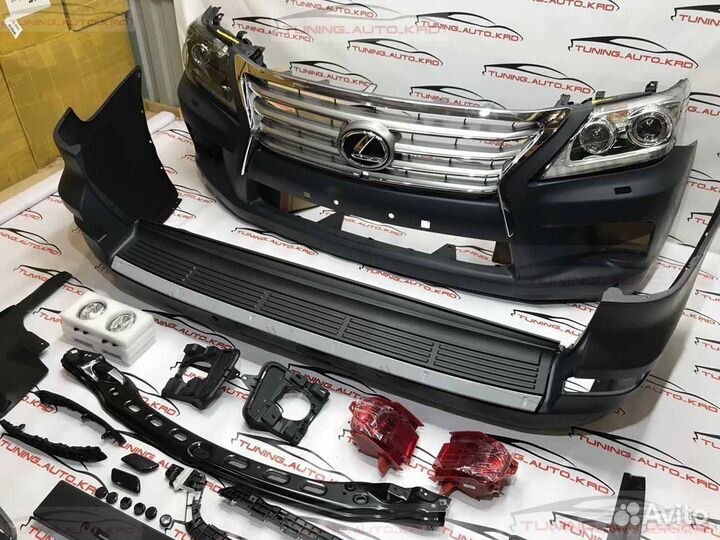 Рестайлинг Lexus LX570 c 07-12г в 12-15г S9512