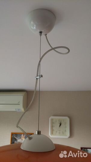 Люстра стеклянная большая