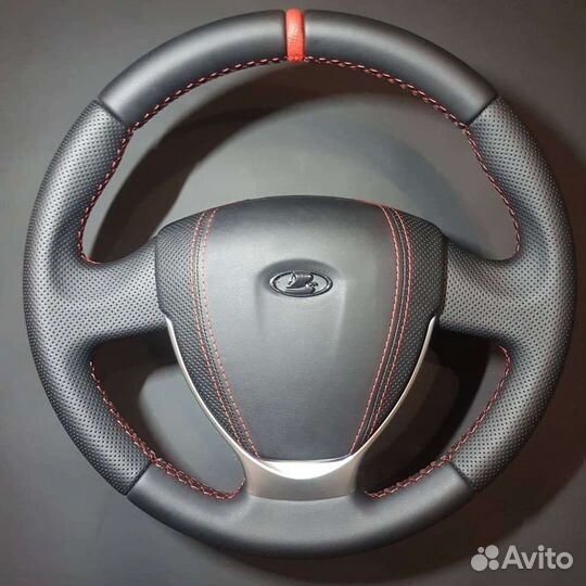 Руль priora 2 перетяжка руля приора гранта