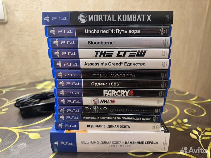 Sony playstation 4 FAT 500Gb + игры и аксессуары