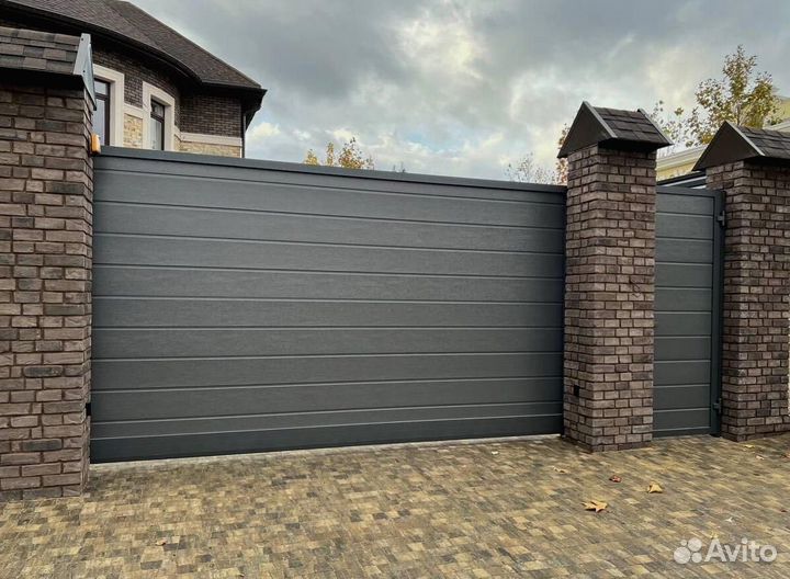 Секционные ворота. Гаражные и промышленные