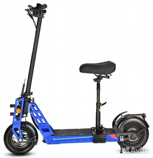 Электросамокат white siberia-taiga 3 1000W Синий