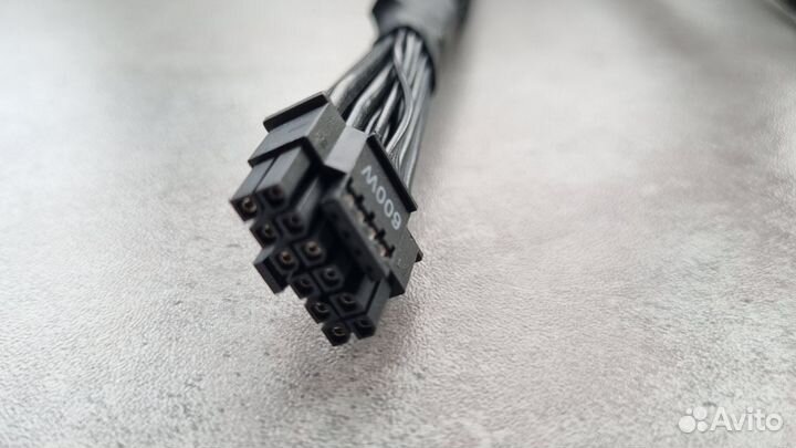 Кабель питания для видеокарты be quiet PCIe 16 pin