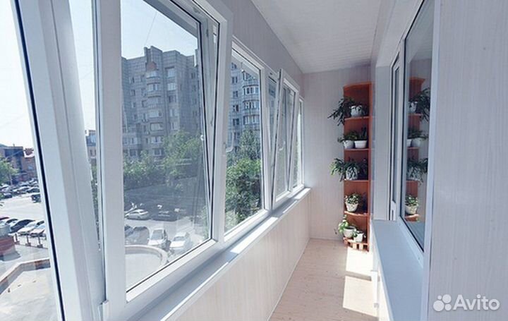 Остекление балконов и лоджии