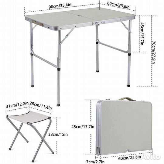 Стол для кемпинга туристический