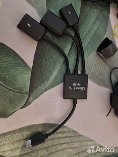 Кабели micro usb, зарядка, otg адаптер