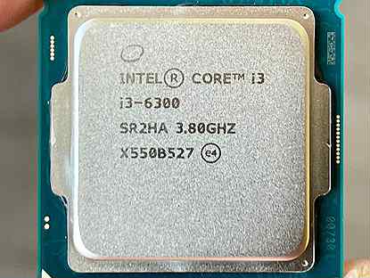 Процессор intel core i3 6300