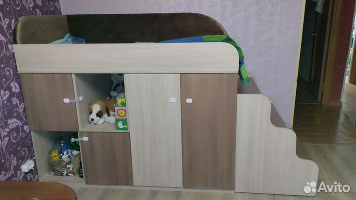 Детская кровать чердак