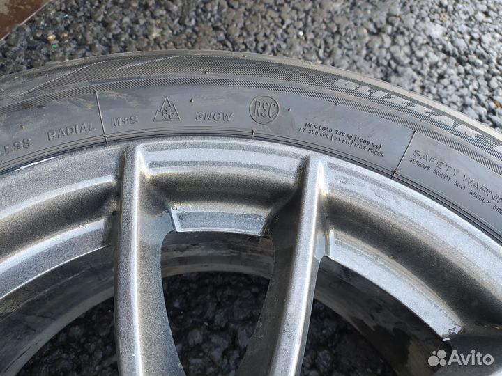 Зимние колёса в сборе 225/55/17 на f10