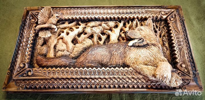 Панно. Собачка