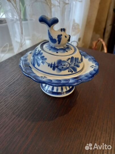 Фарфоровая посуда гжель