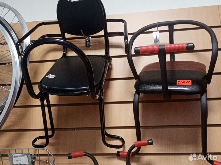 Сиденья для перевозки детей на велосипеде