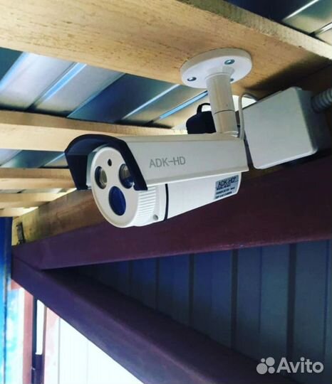 Видеонаблюдение с установкой