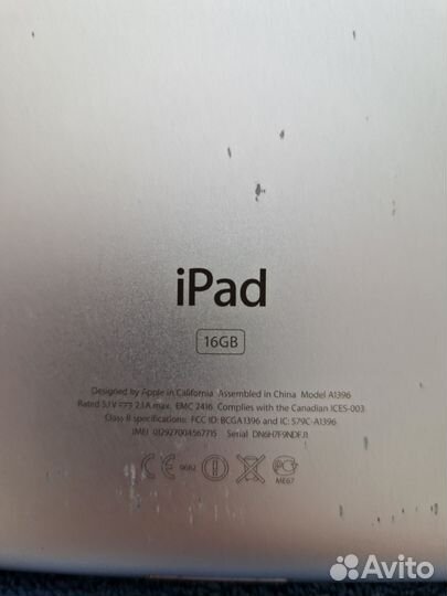 iPad А1396