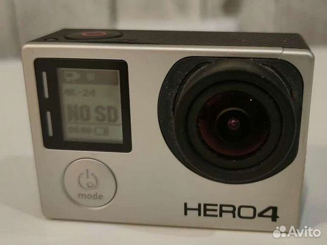 Камера GoPro Hero 4 black edition с креплениями