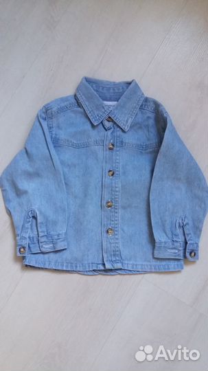 Рубашки для детского сада, рост 74, 80, 98