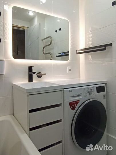 Ремонт ванных комнат, укладка керамической плитки