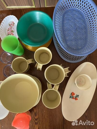 Посуда оазная из плассмасы